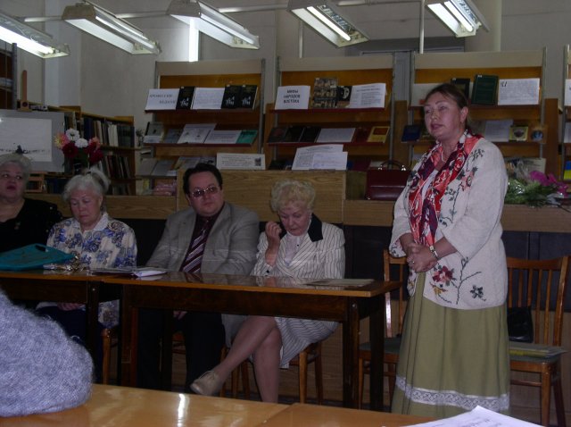 Вечер к 90-летию Черкасова 2005 г. (б-ка им.Франко)